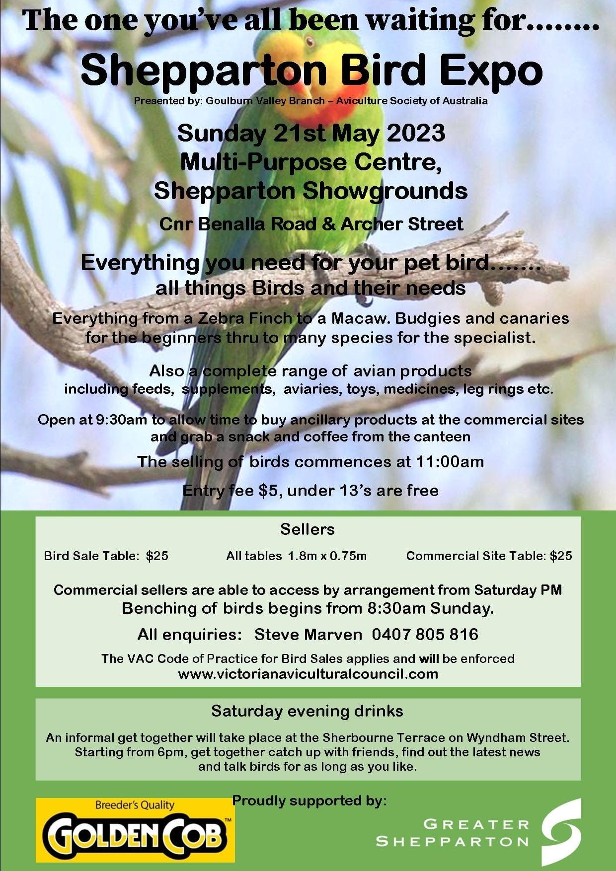 Shepparton Bird Expo Greater Shepparton City Council
