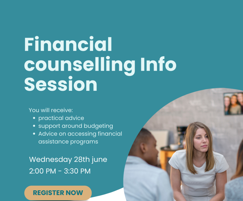 Cover image for event - Financial Info Session for Carers