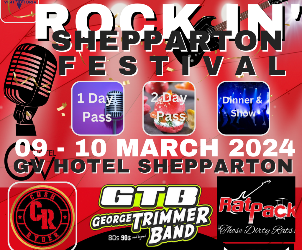 Cover image for event - Rock In Shepparton Festival