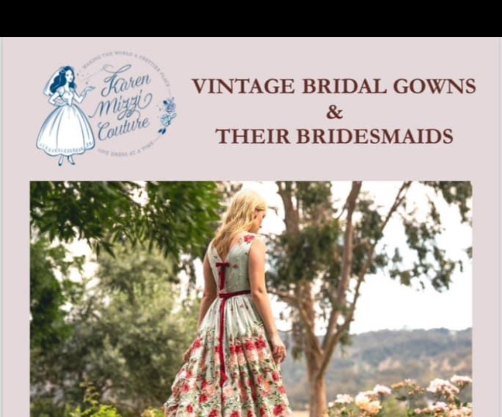 Cover image for event - Vintage Bridal Gowns & their Bridesmaids