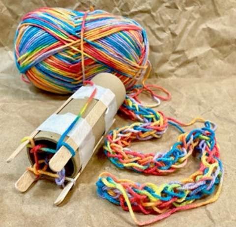 Knitting Nancy