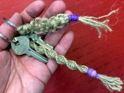 Macrame Keyring