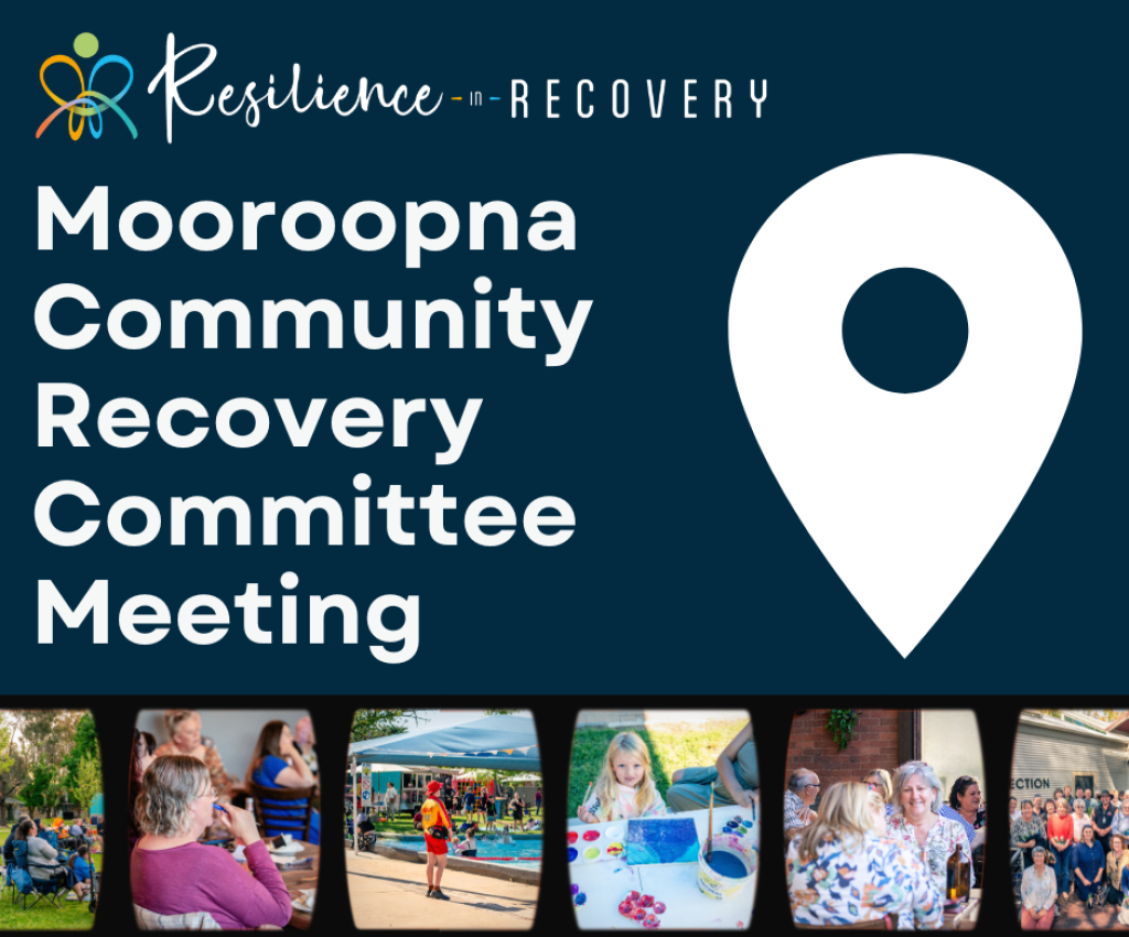 Cover image for event - Mooroopna Community Recovery Committee Meeting