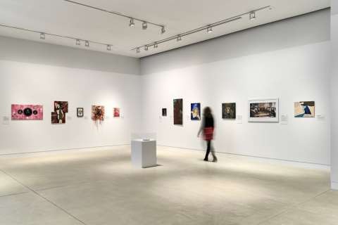Featured image: SAM Fresh 2024, installation view, Shepparton Art Museum,
2024. Photo: Leon Schoots