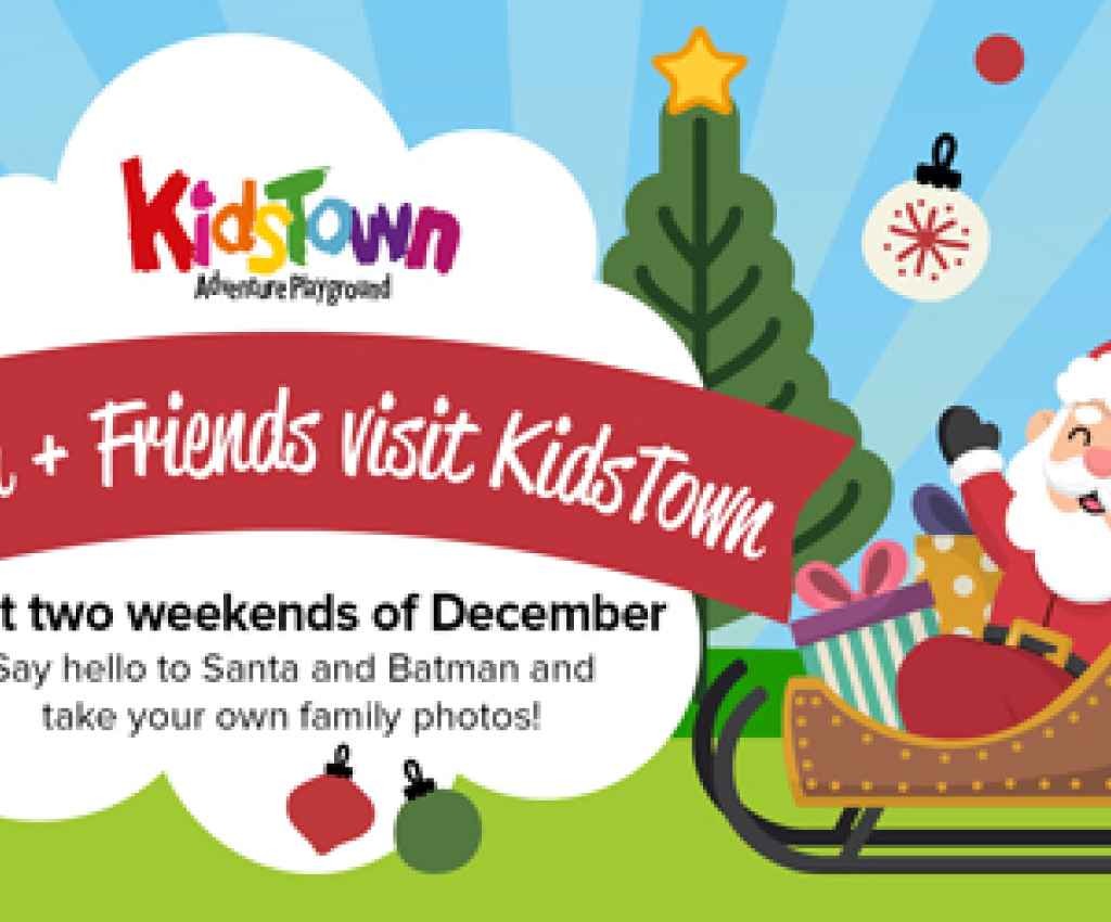 Cover image for event - Santa & Friends Visit KidsTown