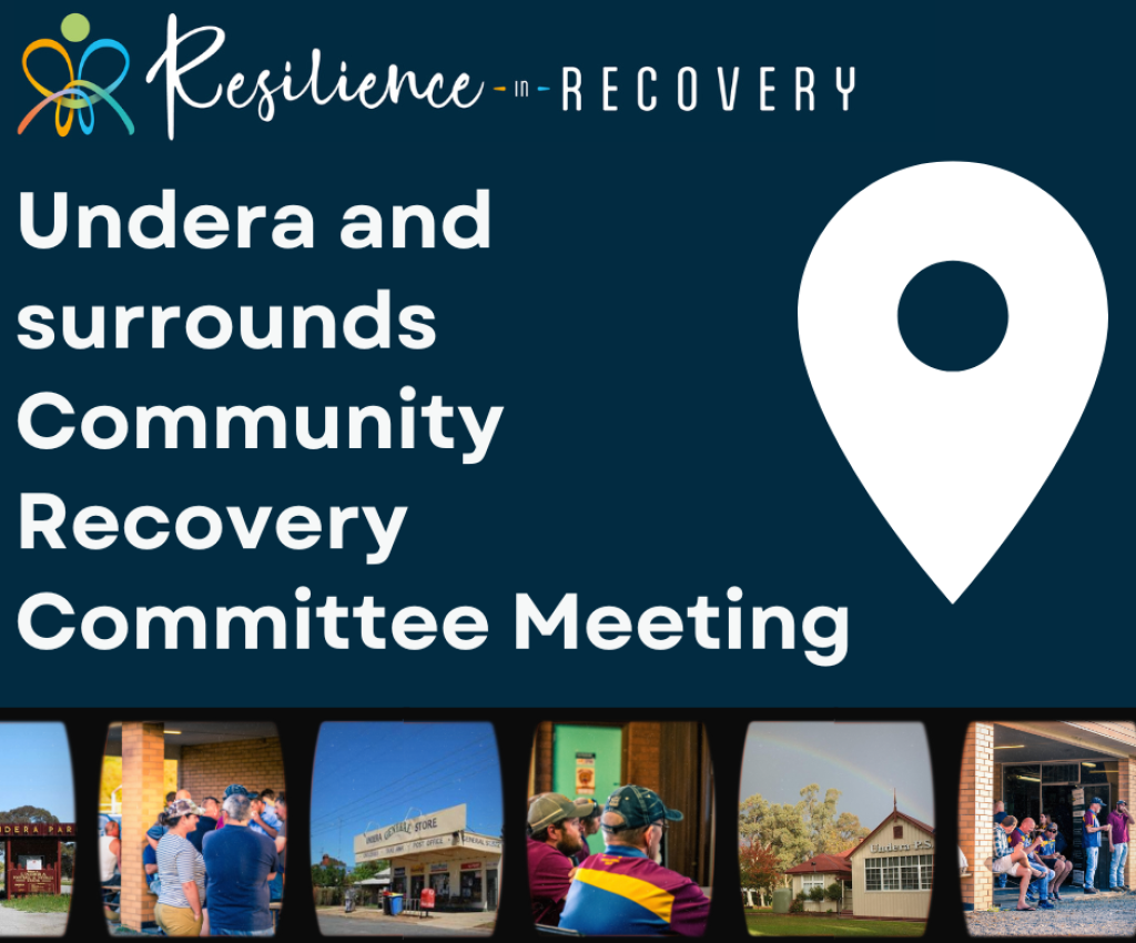 Cover image for event - Undera and Surrounds Community Recovery Committee Meeting