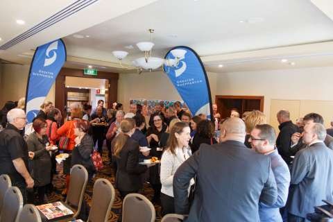 A record turnout to the Greater Shepparton Official Visitors Guide (OVG) and 2015/2016 events calendar launch at the Park Lake.