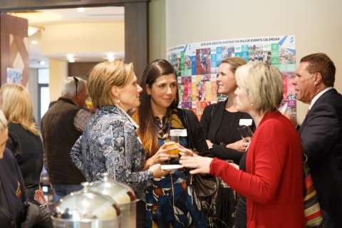 Many representatives from various Greater Shepparton sectors enjoyed the launch 