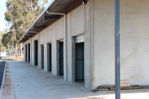 The Mooroopna storage shed near completion as of mid October 2015