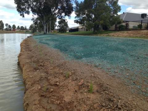 Kialla Lakes work in progress. 