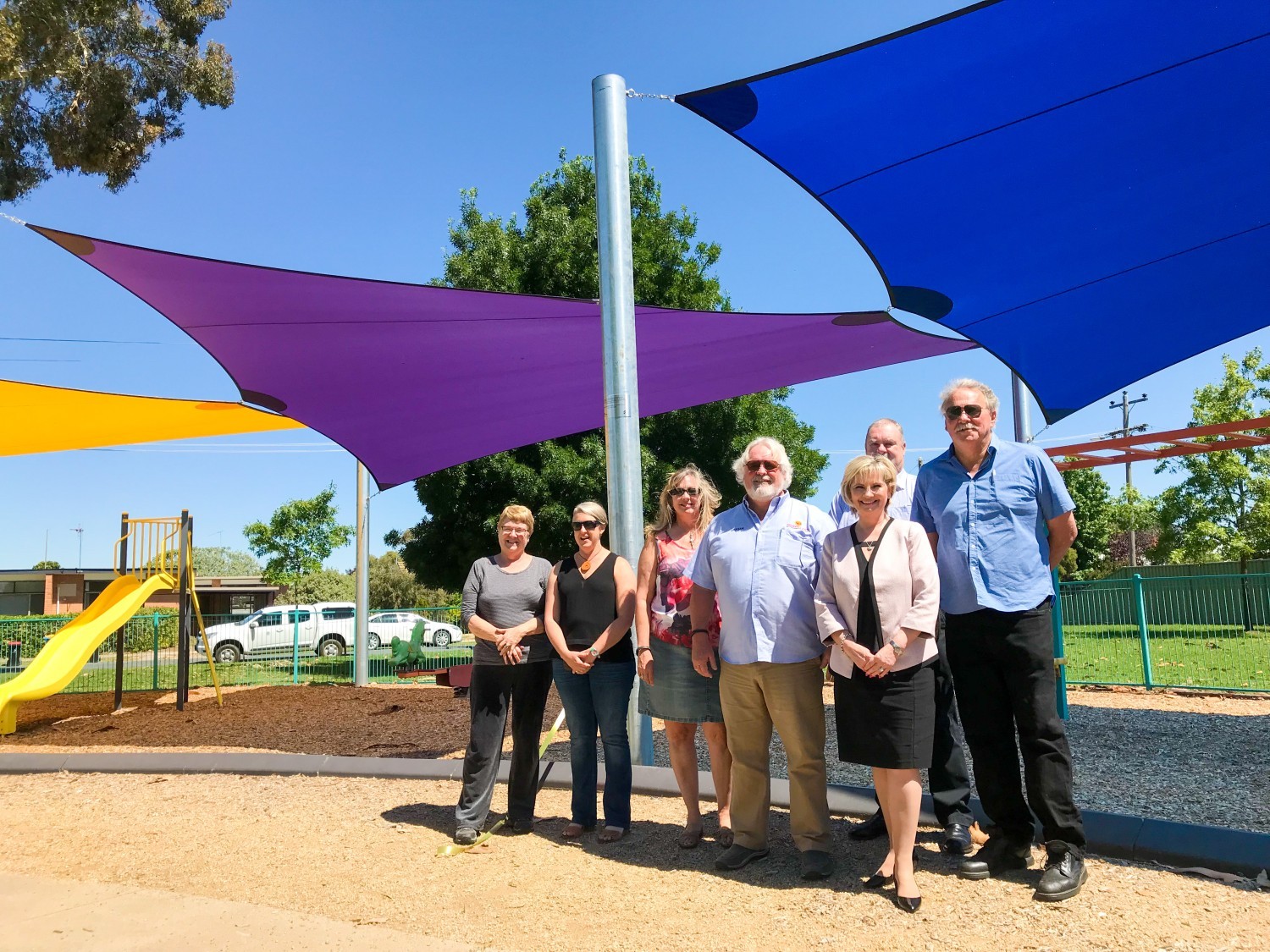 New Shade Sails for Furphy Park Greater Shepparton City Council