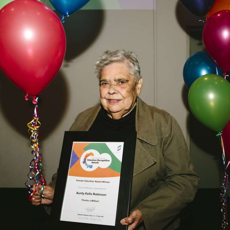 Female Winner<br>Auntie Kella Robinson