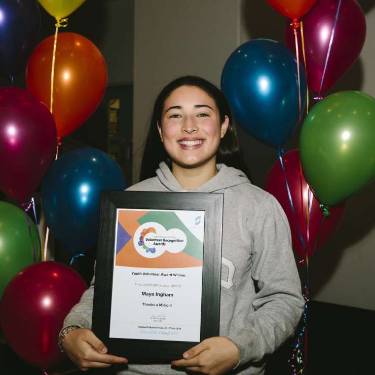 Youth Winner<br>Maya Ingham