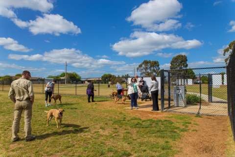 The off leash dog park received $15,000 in the 2018 2019 budget after submissions from the community. 