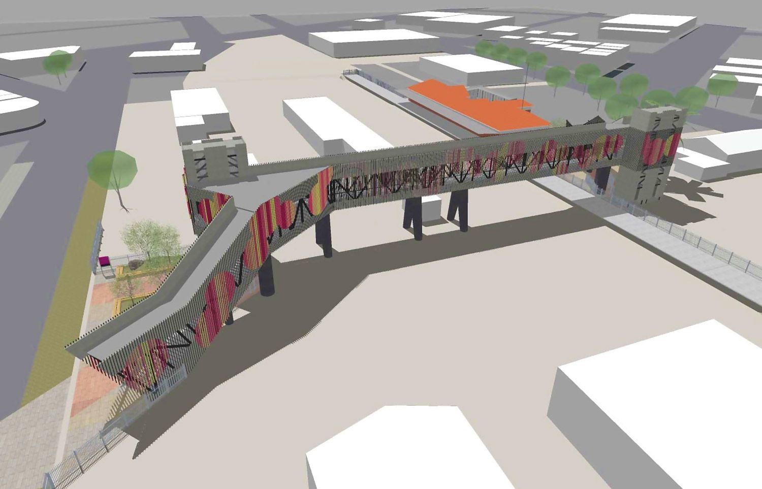 Railway concept plans and shared paths to improve linkages Greater