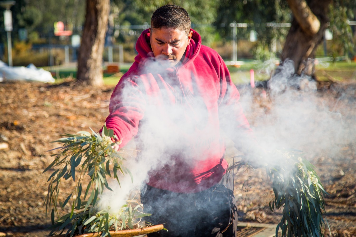 Aboriginal Smoking Ceremony