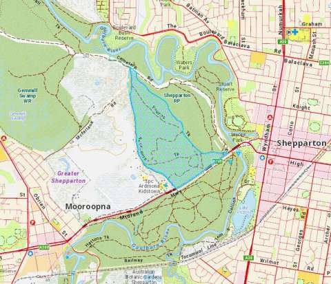 The planned burn shown in blue on the map above is proposed to be completed this spring.