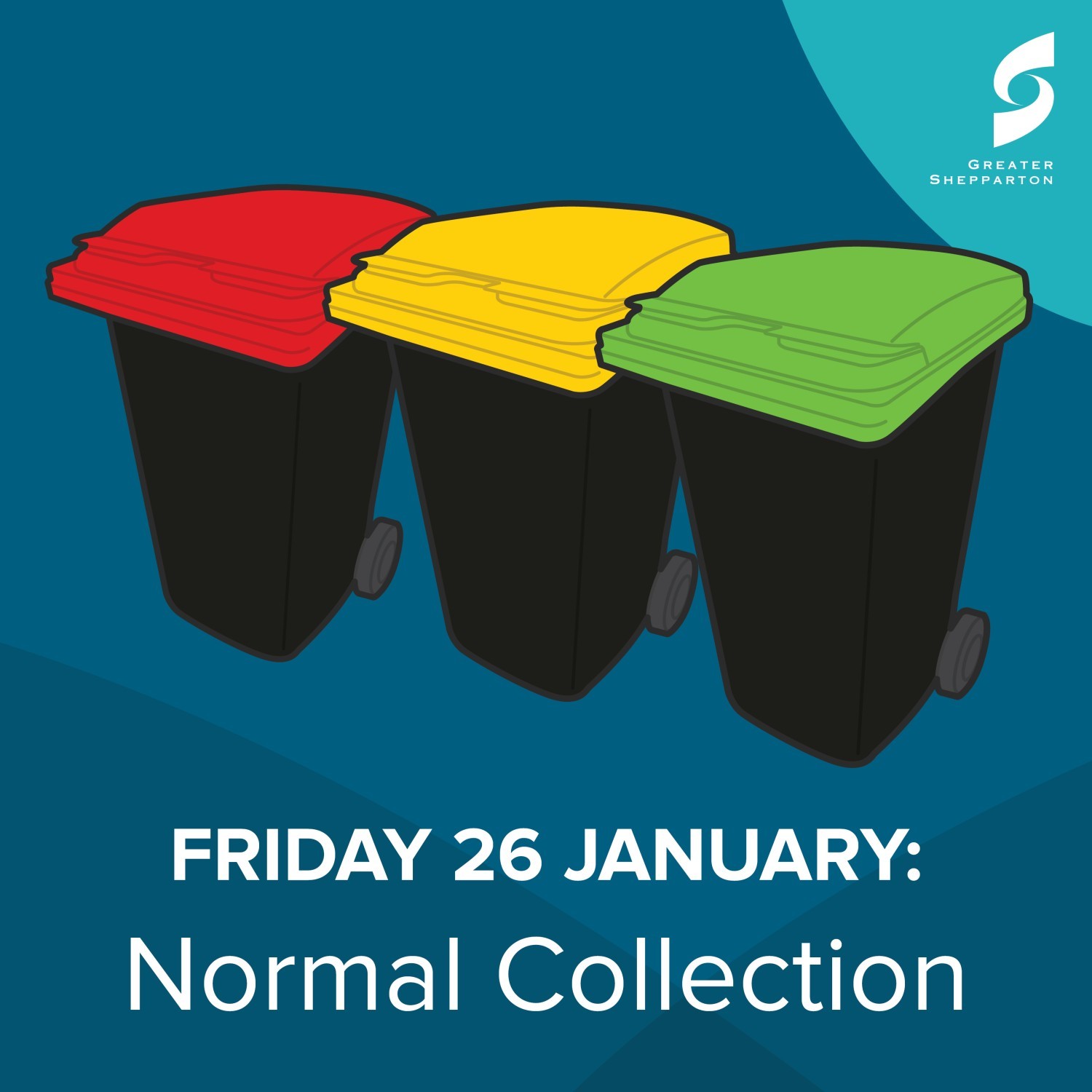 Bin Collection Arrangements for January 26 2024 Greater Shepparton