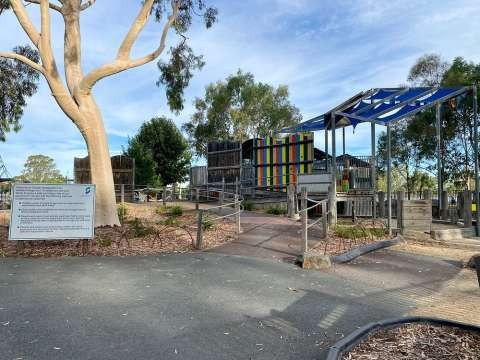 All Abilities Playground located near Western Park at Victoria Park Lake