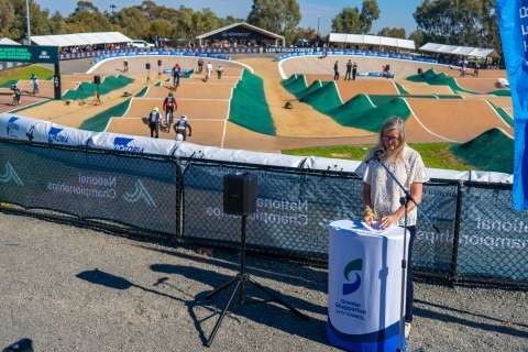 AusCycling CEO Marne Fechner