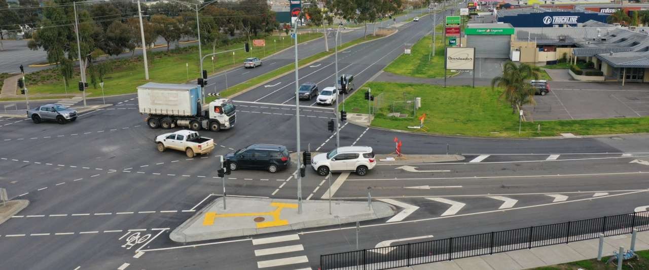 Florence St/Benalla Road Completed Upgrade